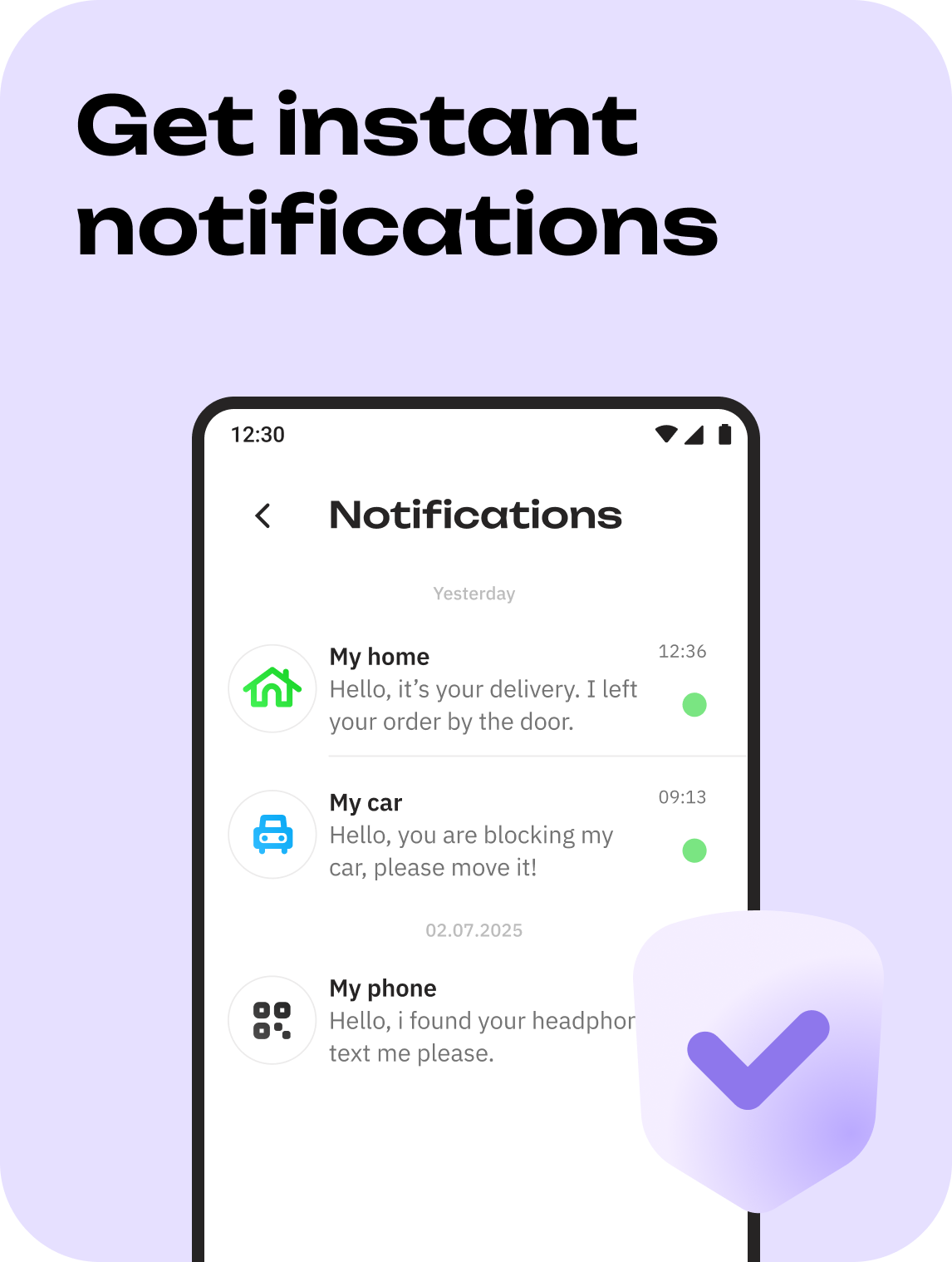 Notifications